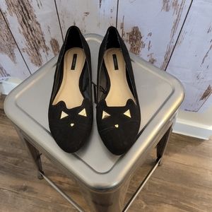 Forever 21 Black Cat flats size 9